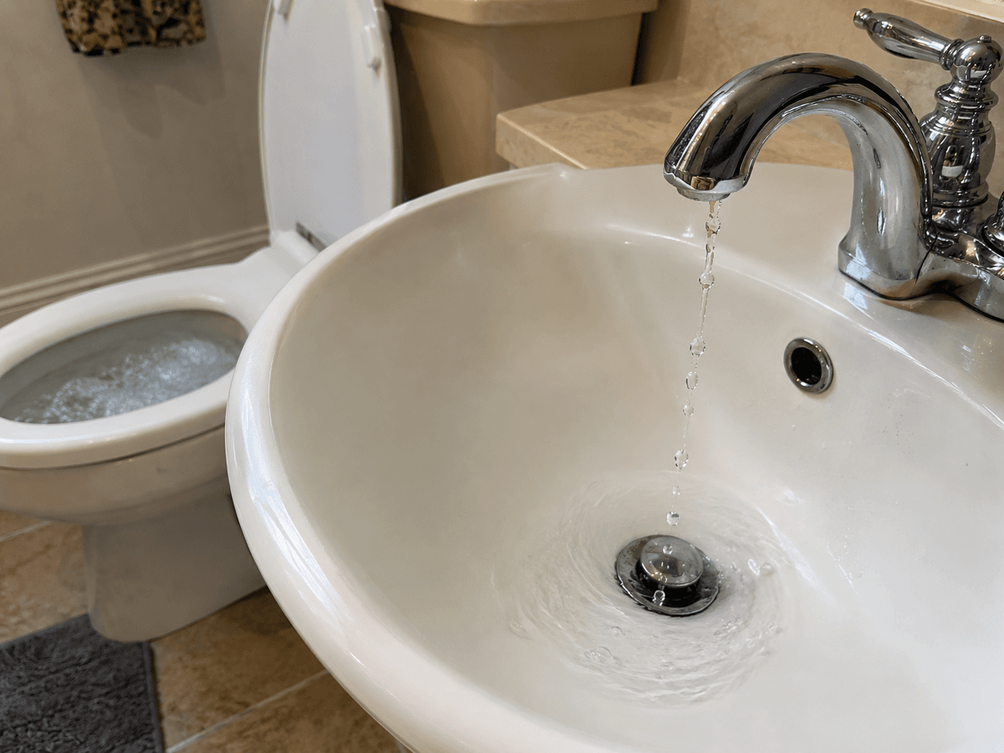 Leaking Faucets & Running Toilets — emergency plumbing in Mount Vernon